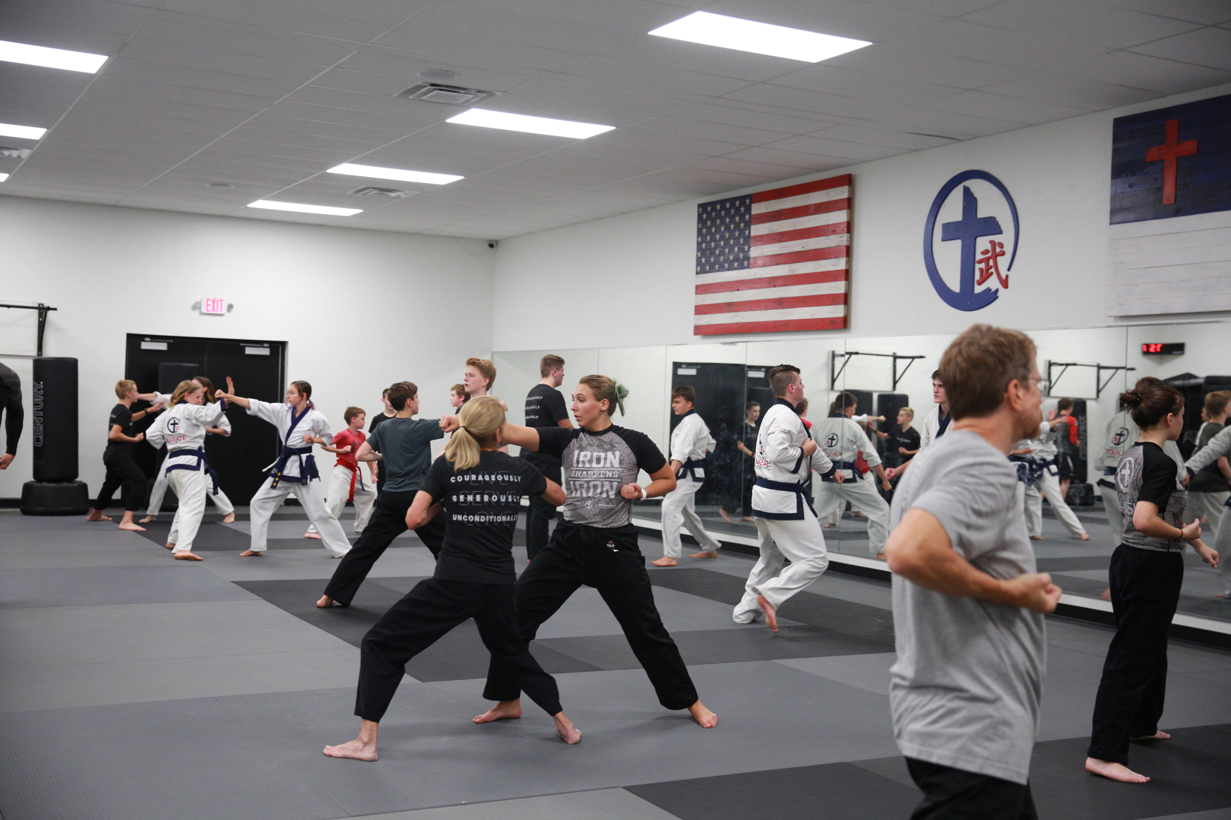Christian Karate & Jiu-Jitsu Academy Class <span style=